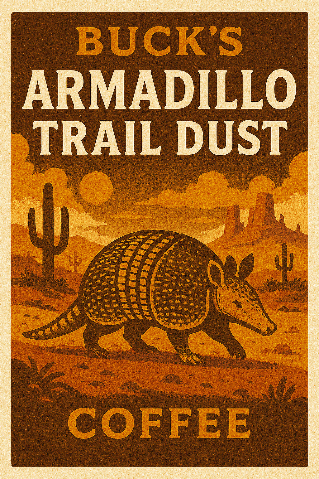 Buck's Armadillo Trail Dust — Guatemala Huehuetenango Medium Roast