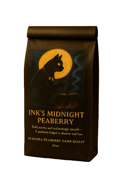 Ink’s Midnight Peaberry — Sumatra Peaberry Dark Roast